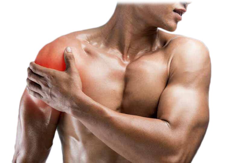 Muscle pain caused by a sports injury