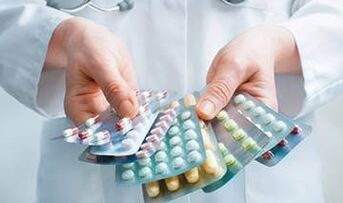 Cervical osteochondosis drug therapy